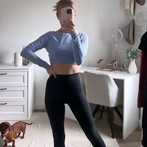 Long Sleeve Cropped Workout Top